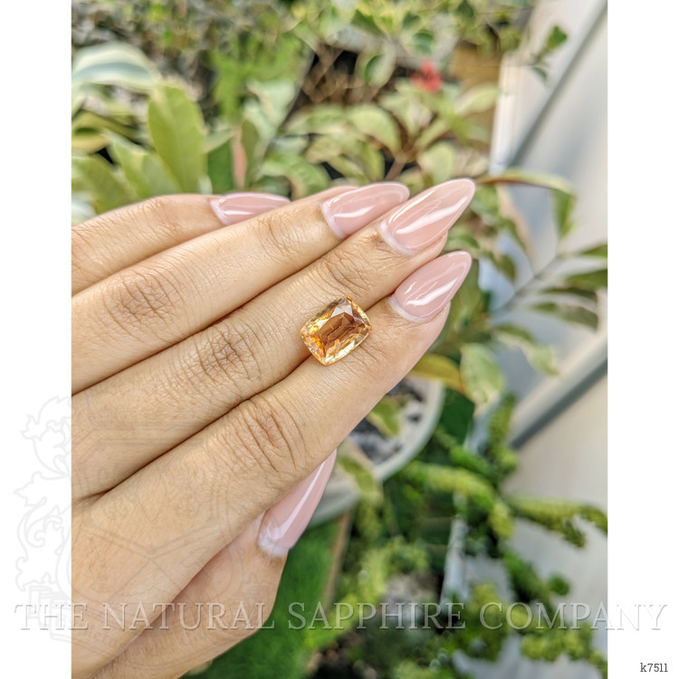 4.89 Ct. Hessonite Garnet from Ceylon (Sri Lanka)