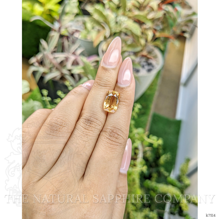 6.55 Ct. Hessonite Garnet from Ceylon (Sri Lanka)