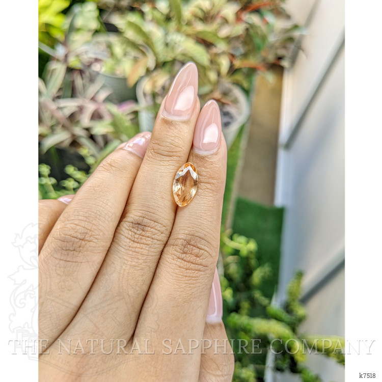 3.94 Ct. Hessonite Garnet from Ceylon (Sri Lanka)