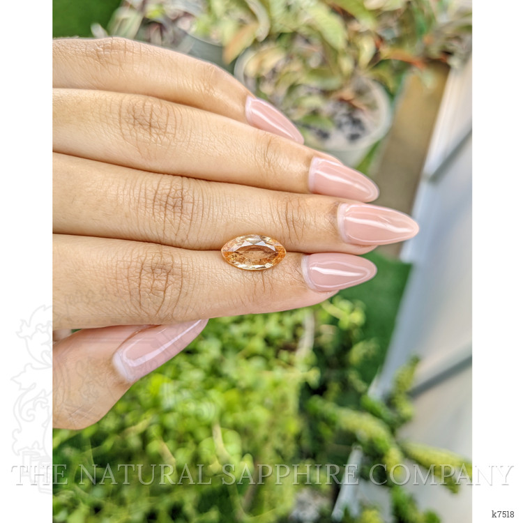 3.94 Ct. Hessonite Garnet from Ceylon (Sri Lanka)