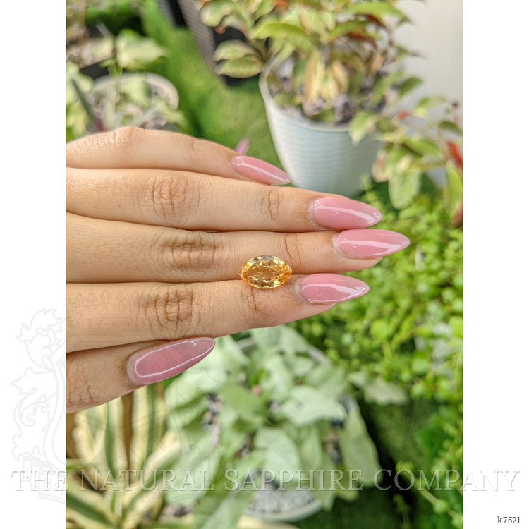 4.31 Ct. Hessonite Garnet from Ceylon (Sri Lanka)