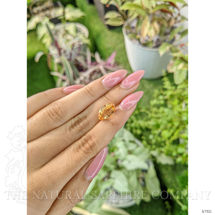 4.31 Ct. Hessonite Garnet from Ceylon (Sri Lanka)