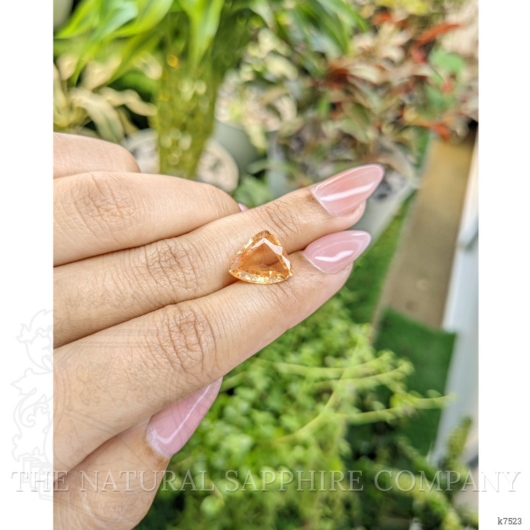 4.91 Ct. Hessonite Garnet from Ceylon (Sri Lanka)