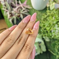 4.55 Ct. Hessonite Garnet from Ceylon (Sri Lanka) Life Style