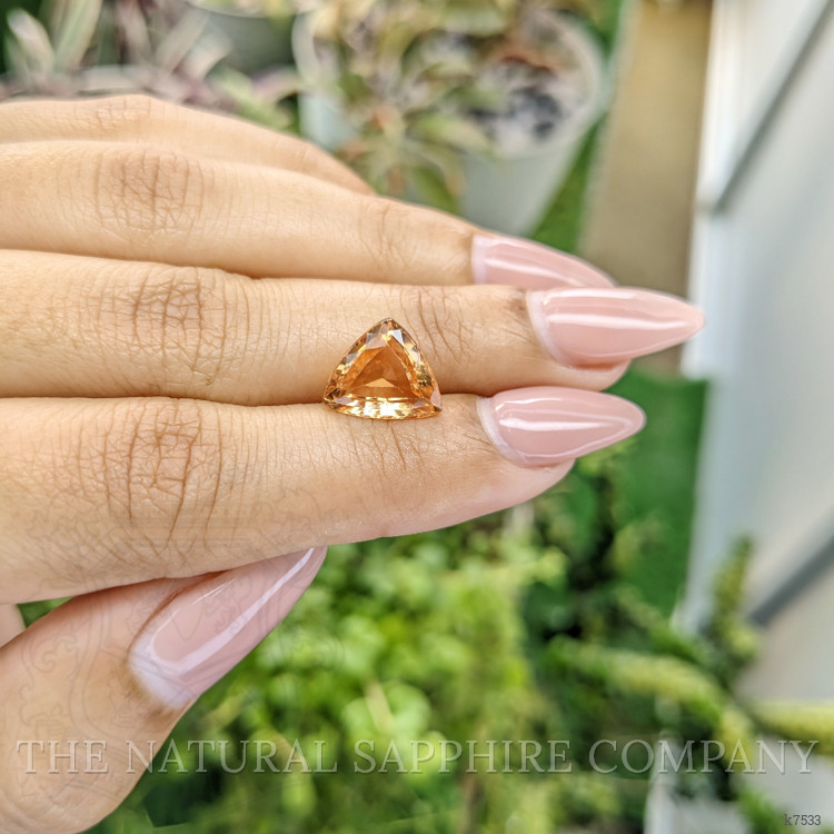 4.44 Ct. Hessonite Garnet from Ceylon (Sri Lanka)