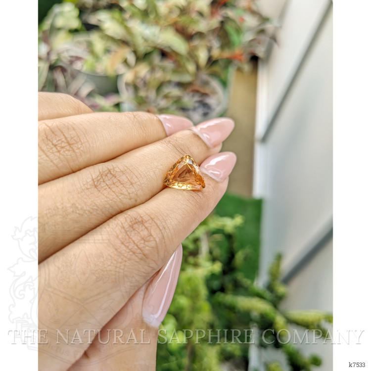4.44 Ct. Hessonite Garnet from Ceylon (Sri Lanka)
