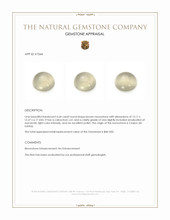 6.64 Ct. Cabochon Moonstone from Ceylon (Sri Lanka) Appraisal
