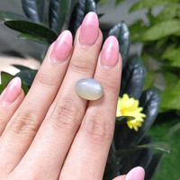 9.09 Ct. Cabochon Moonstone from Ceylon (Sri Lanka) Life Style