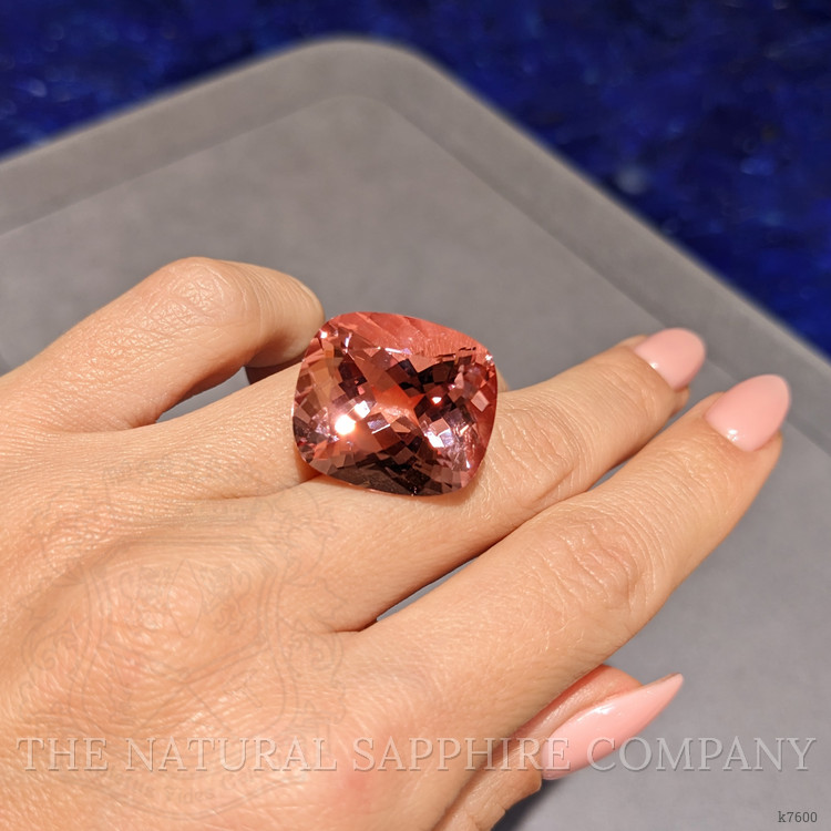 27.67 Ct. Morganite from Brazil