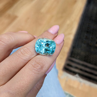 19.49 Ct. Paraiba Tourmaline from Mozambique Life Style