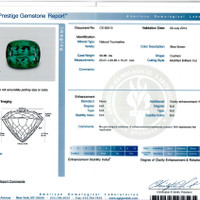 59.66 Ct. Tourmaline from Mozambique Scan Report