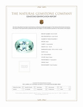 135.69 Ct. Greenish Blue Aquamarine from Brazil Scan Report