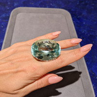 135.69 Ct. Aquamarine from Brazil Life Style