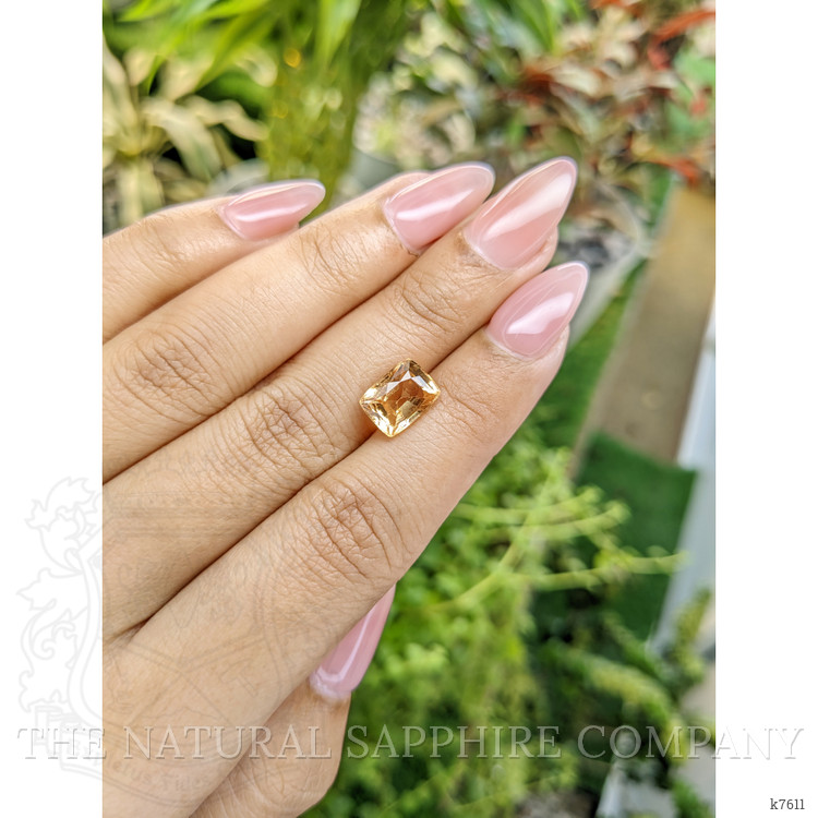 3.41 Ct. Hessonite Garnet from Ceylon (Sri Lanka)