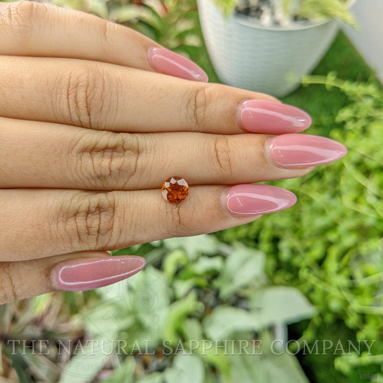 1.21 Ct. Hessonite Garnet from Ceylon (Sri Lanka)