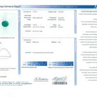 11.98 Ct. Cabochon Jade from Burma (Myanmar) Scan Report