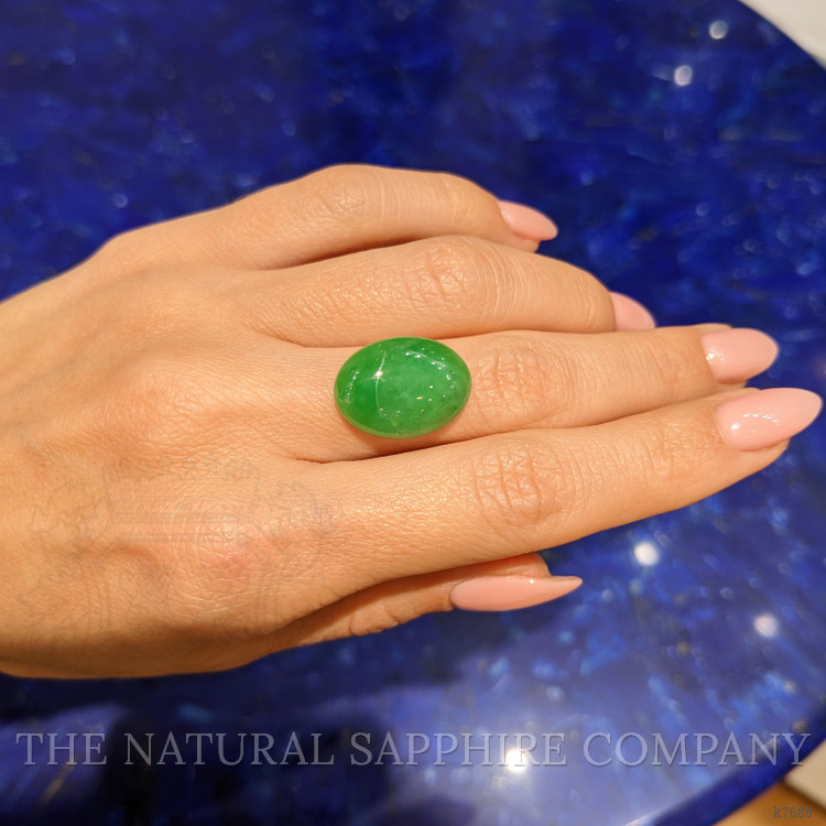 11.98 Ct. Cabochon Jade from Burma (Myanmar)