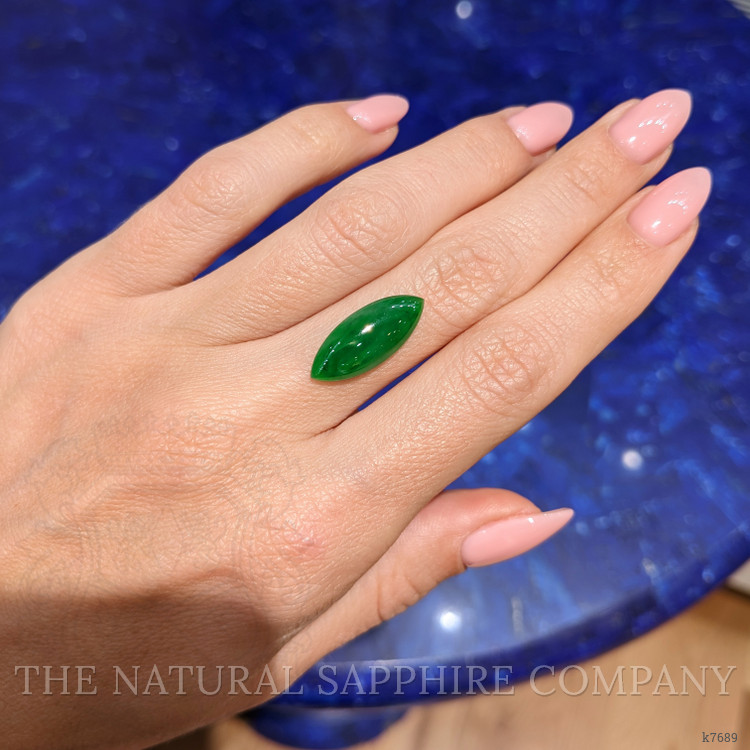 4.71 Ct. Cabochon Jade from Burma (Myanmar)