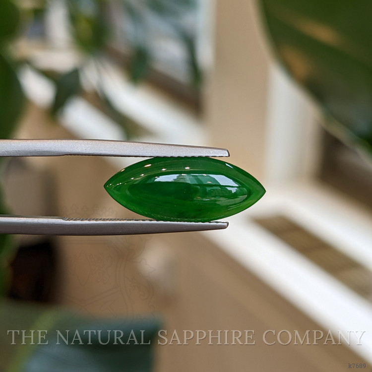 4.71 Ct. Cabochon Jade from Burma (Myanmar)