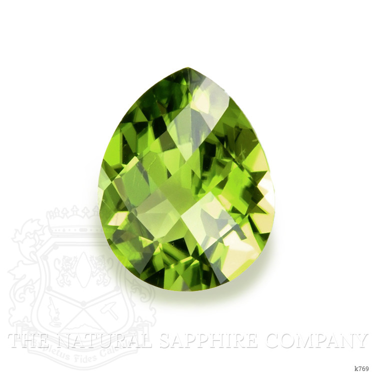 Pave Peridot Ring 7.10 Ct., 18K Yellow Gold