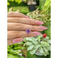 2.18 Ct. Amethyst from Brazil Life Style