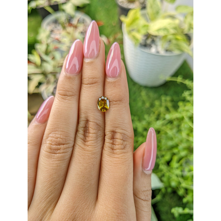 1.29 Ct. Sphene (Titanite) from Madagascar