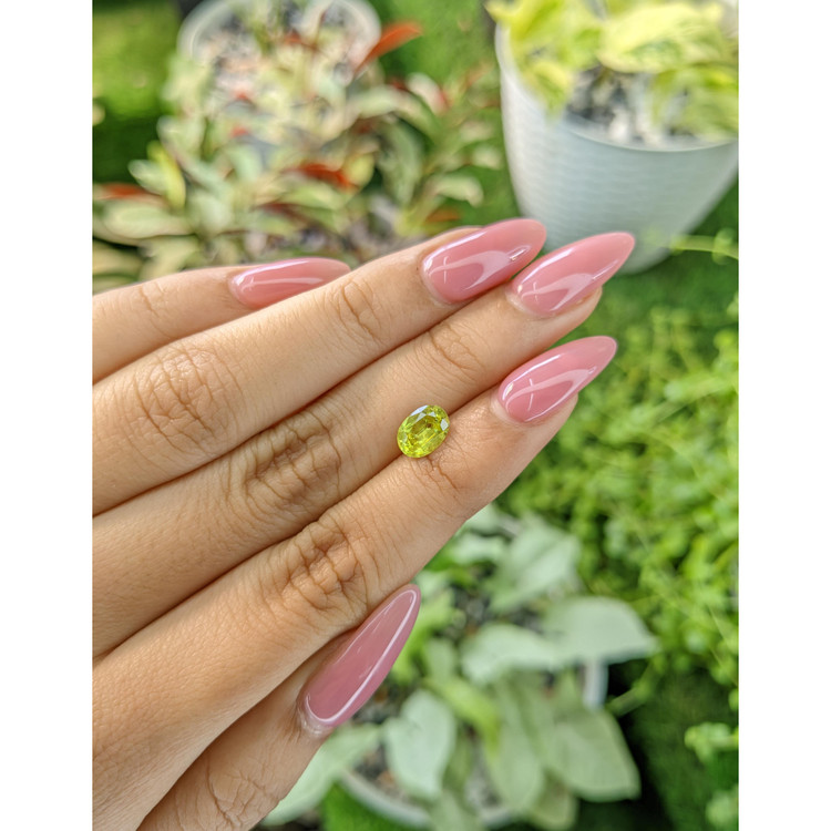 1.19 Ct. Sphene (Titanite) from Madagascar