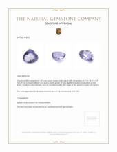 1.87 Ct. Spinel from Ceylon (Sri Lanka) Appraisal