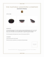 1.45 Ct. Garnet from Namibia Appraisal