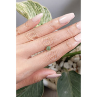 0.97 Ct. Demantoid Garnet from Madagascar Life Style