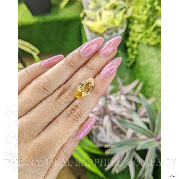 4.38 Ct. Citrine from Ceylon (Sri Lanka)