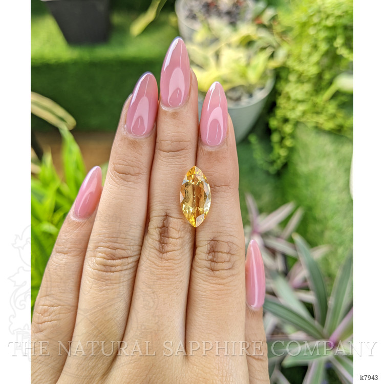4.38 Ct. Citrine from Ceylon (Sri Lanka)