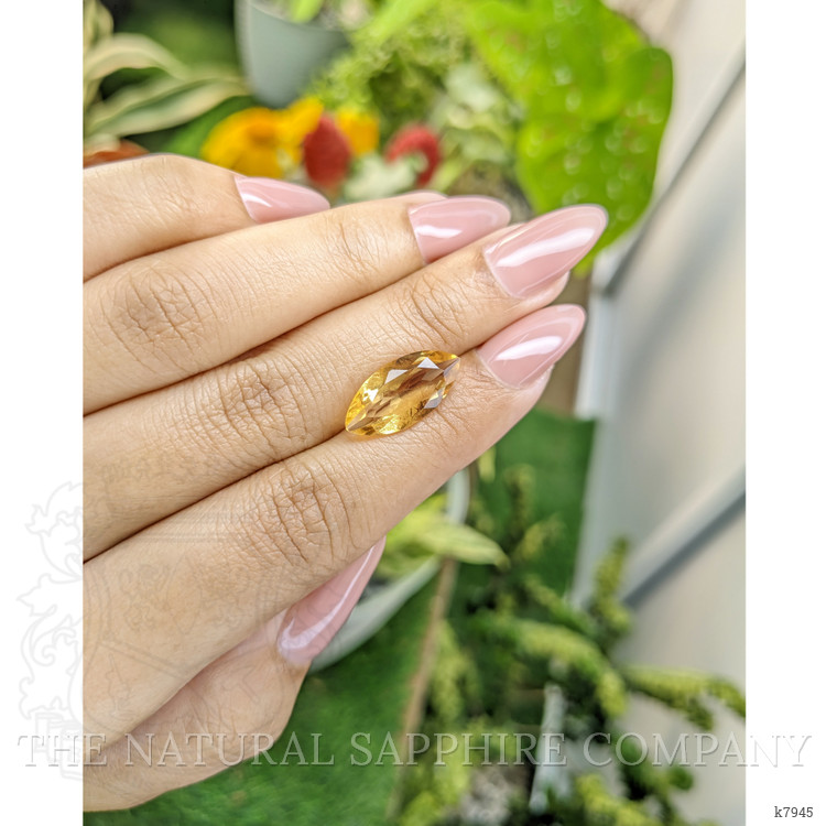 4.36 Ct. Citrine from Ceylon (Sri Lanka)