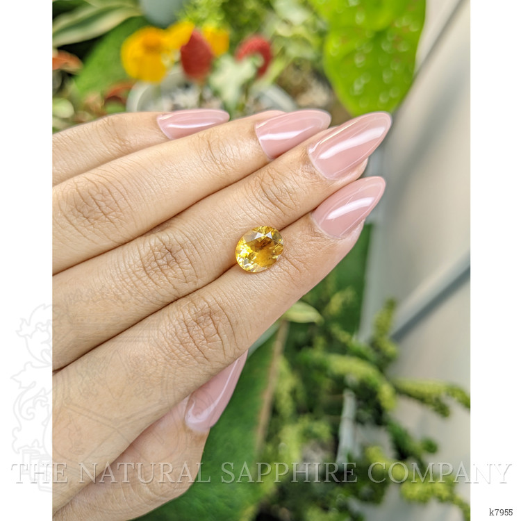 2.52 Ct. Citrine from Ceylon (Sri Lanka)