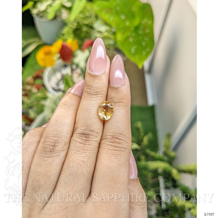 2.27 Ct. Citrine from Ceylon (Sri Lanka)
