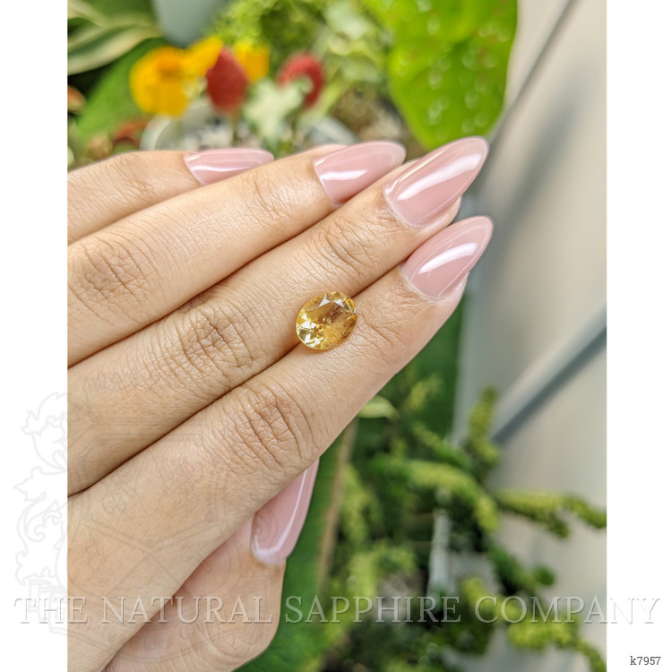 2.27 Ct. Citrine from Ceylon (Sri Lanka)