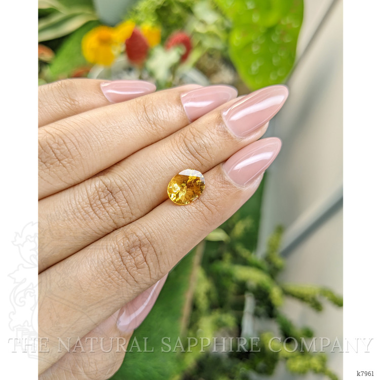 2.21 Ct. Citrine from Ceylon (Sri Lanka)