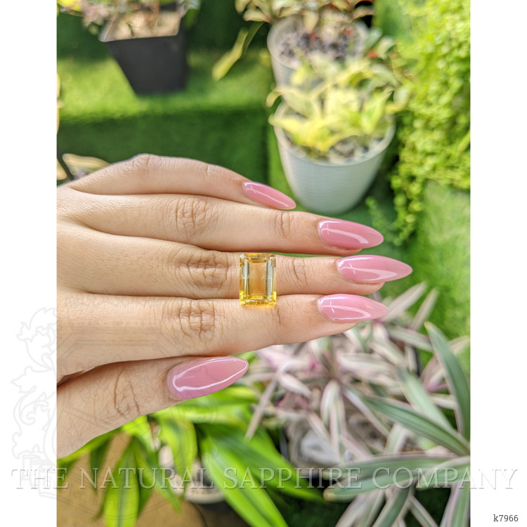 6.96 Ct. Citrine from Ceylon (Sri Lanka)