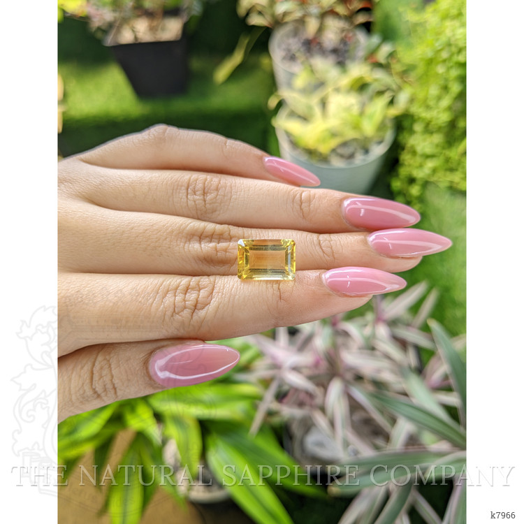 6.96 Ct. Citrine from Ceylon (Sri Lanka)