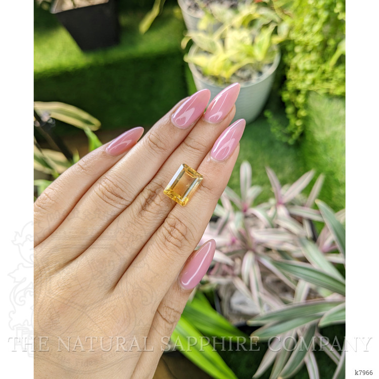 6.96 Ct. Citrine from Ceylon (Sri Lanka)