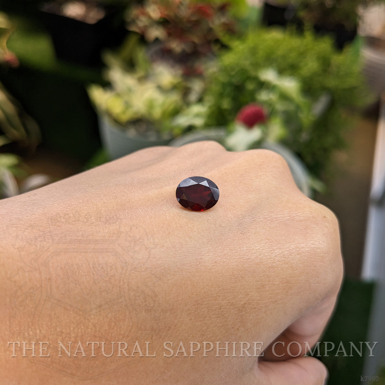 3.36 Ct. Garnet from Ceylon (Sri Lanka)