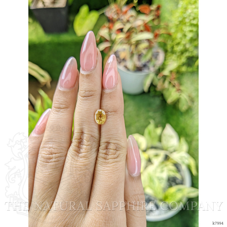 1.03 Ct. Citrine from Ceylon (Sri Lanka)