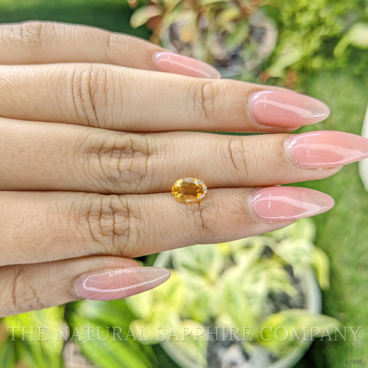 1.09 Ct. Citrine from Ceylon (Sri Lanka)