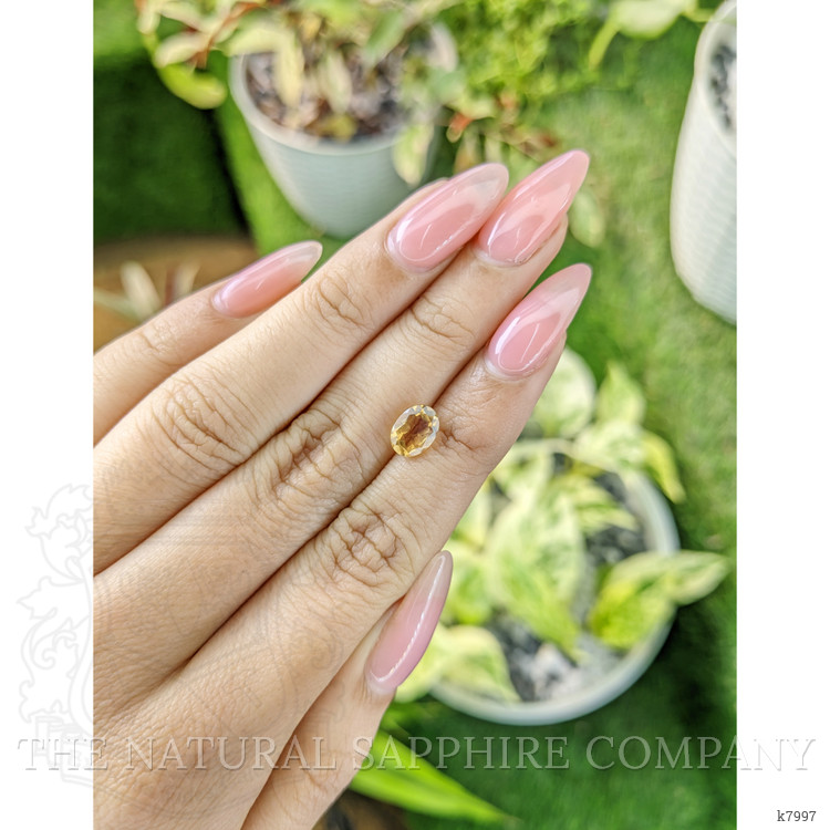 1.19 Ct. Citrine from Ceylon (Sri Lanka)