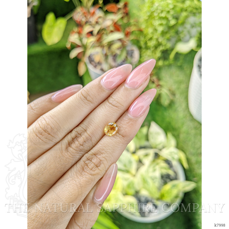 1.16 Ct. Citrine from Ceylon (Sri Lanka)