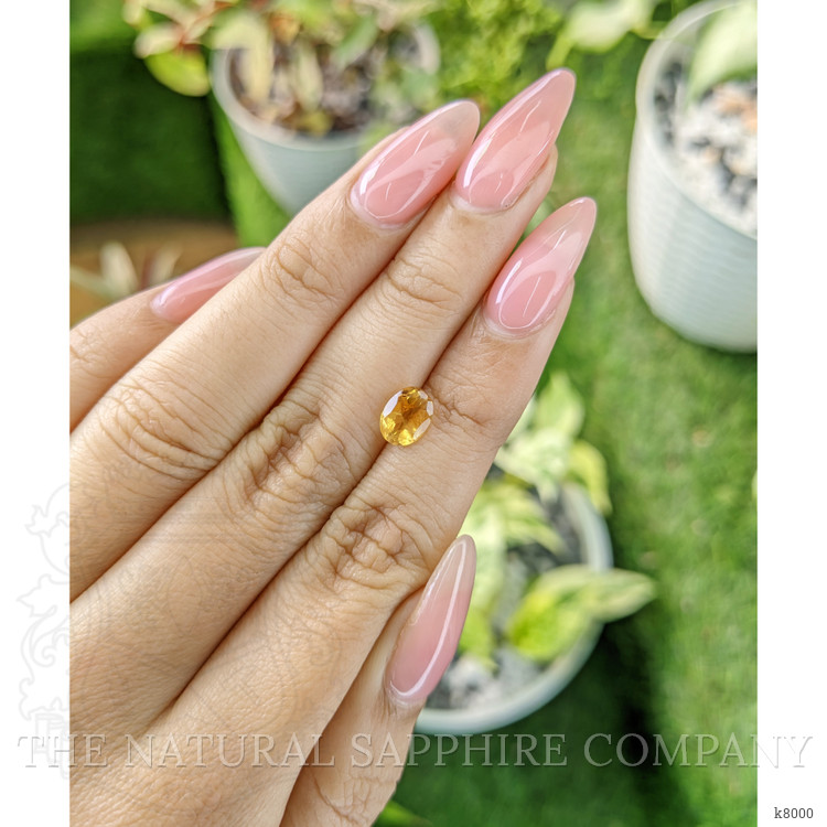 1.01 Ct. Citrine from Ceylon (Sri Lanka)