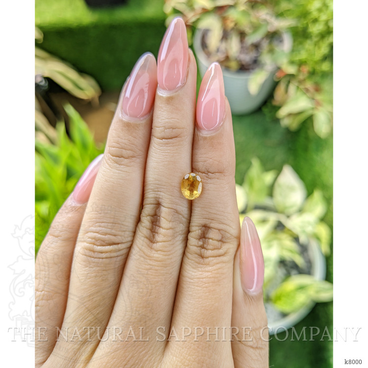 1.01 Ct. Citrine from Ceylon (Sri Lanka)