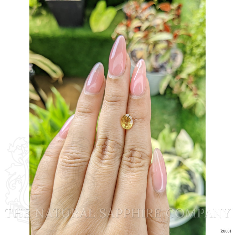 1.17 Ct. Citrine from Ceylon (Sri Lanka)