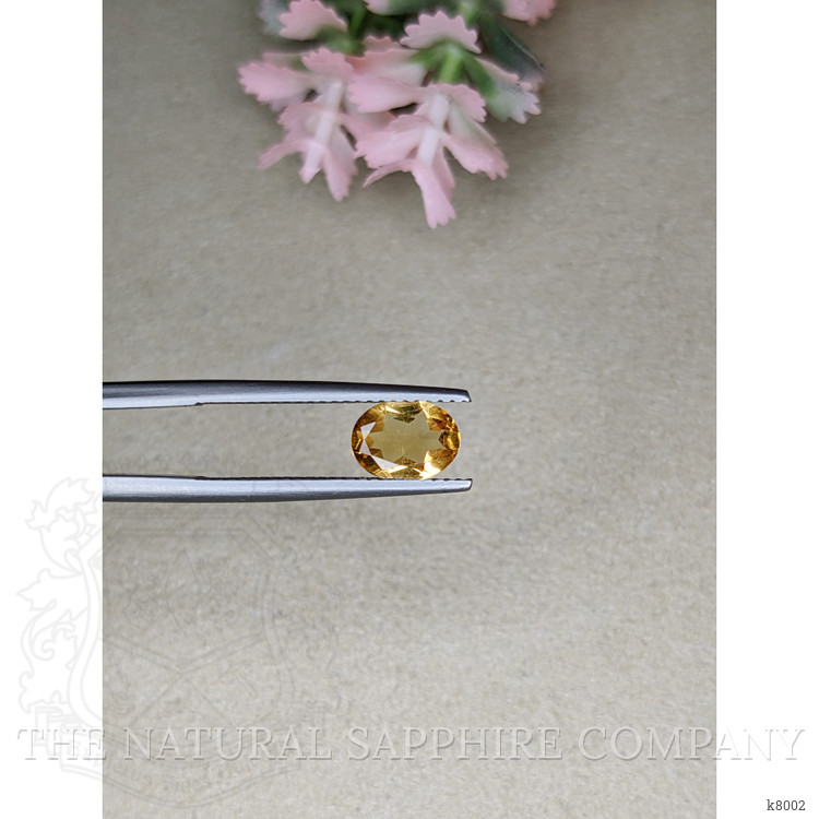 0.97 Ct. Citrine from Ceylon (Sri Lanka)