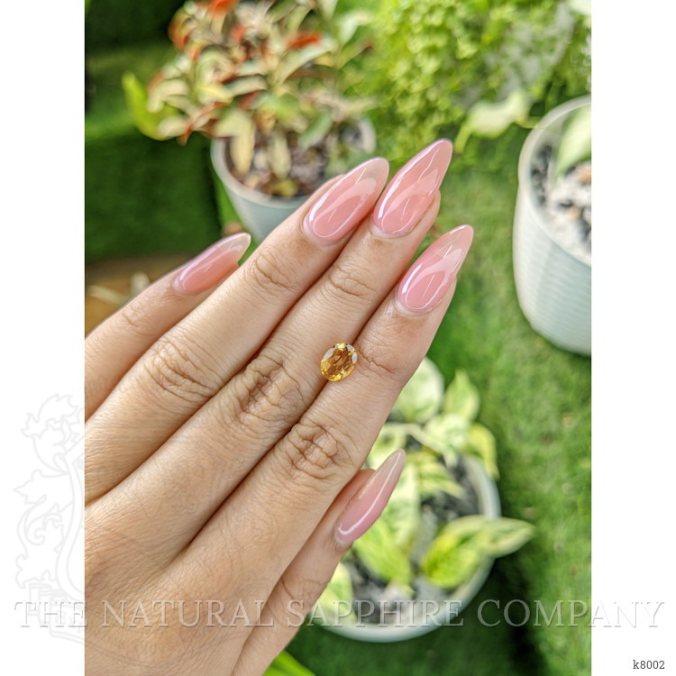 0.97 Ct. Citrine from Ceylon (Sri Lanka)